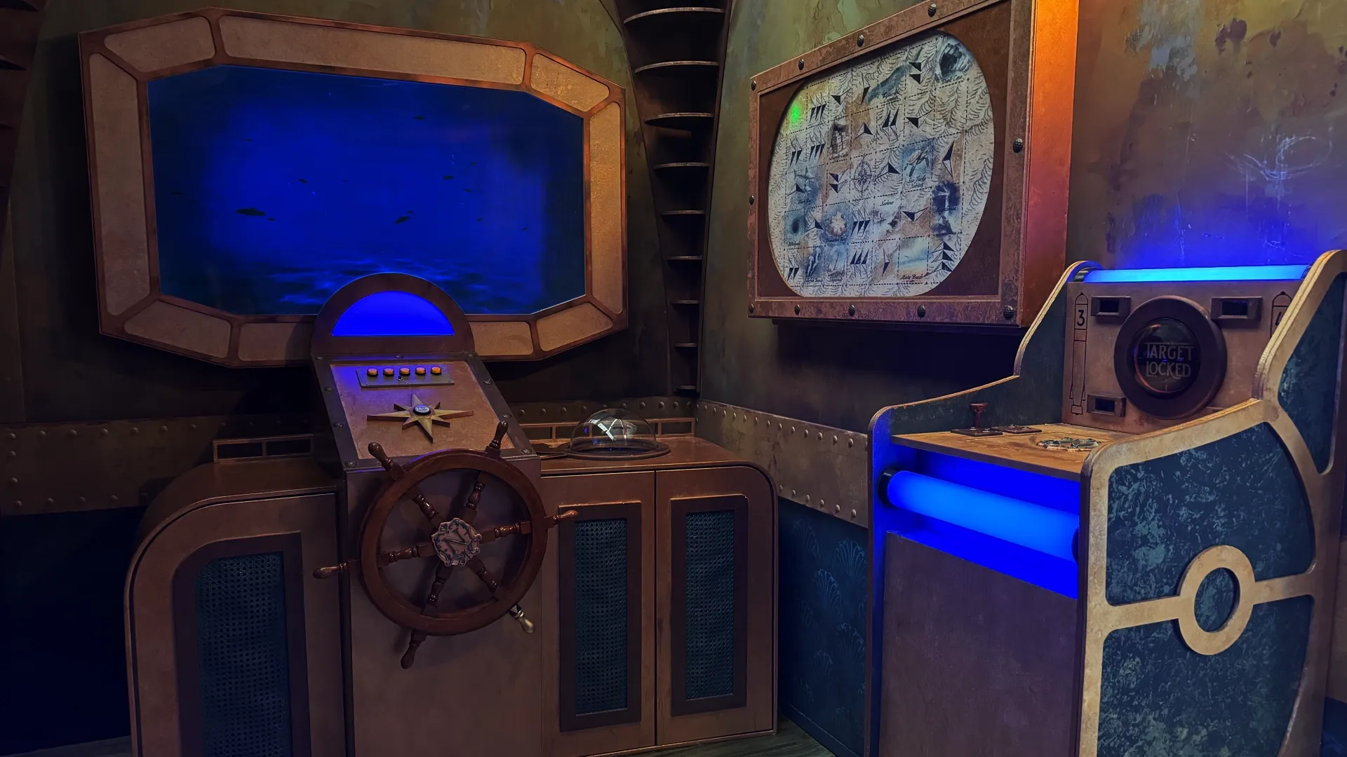 20.000 Leagues escape room set