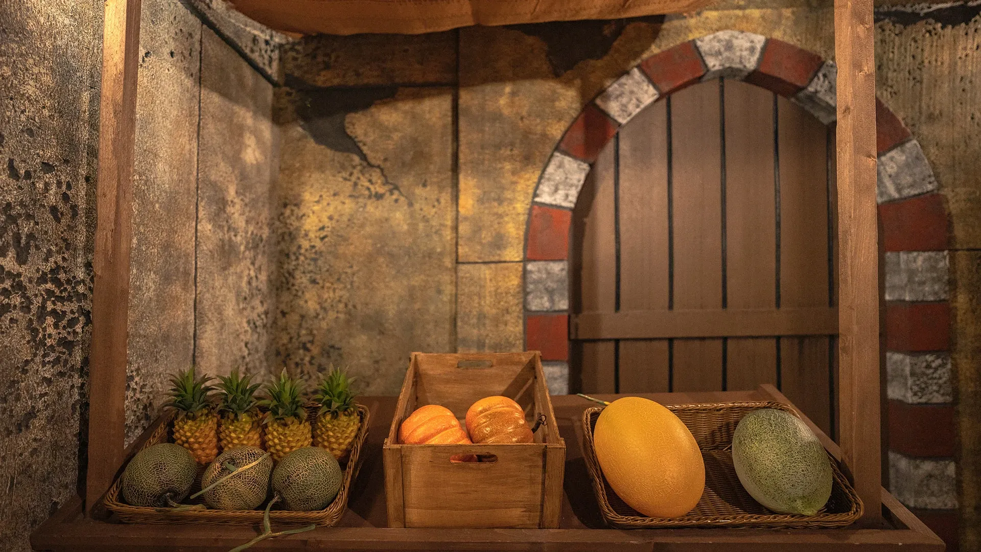 Decorado del escape room One Thousand & One Nights