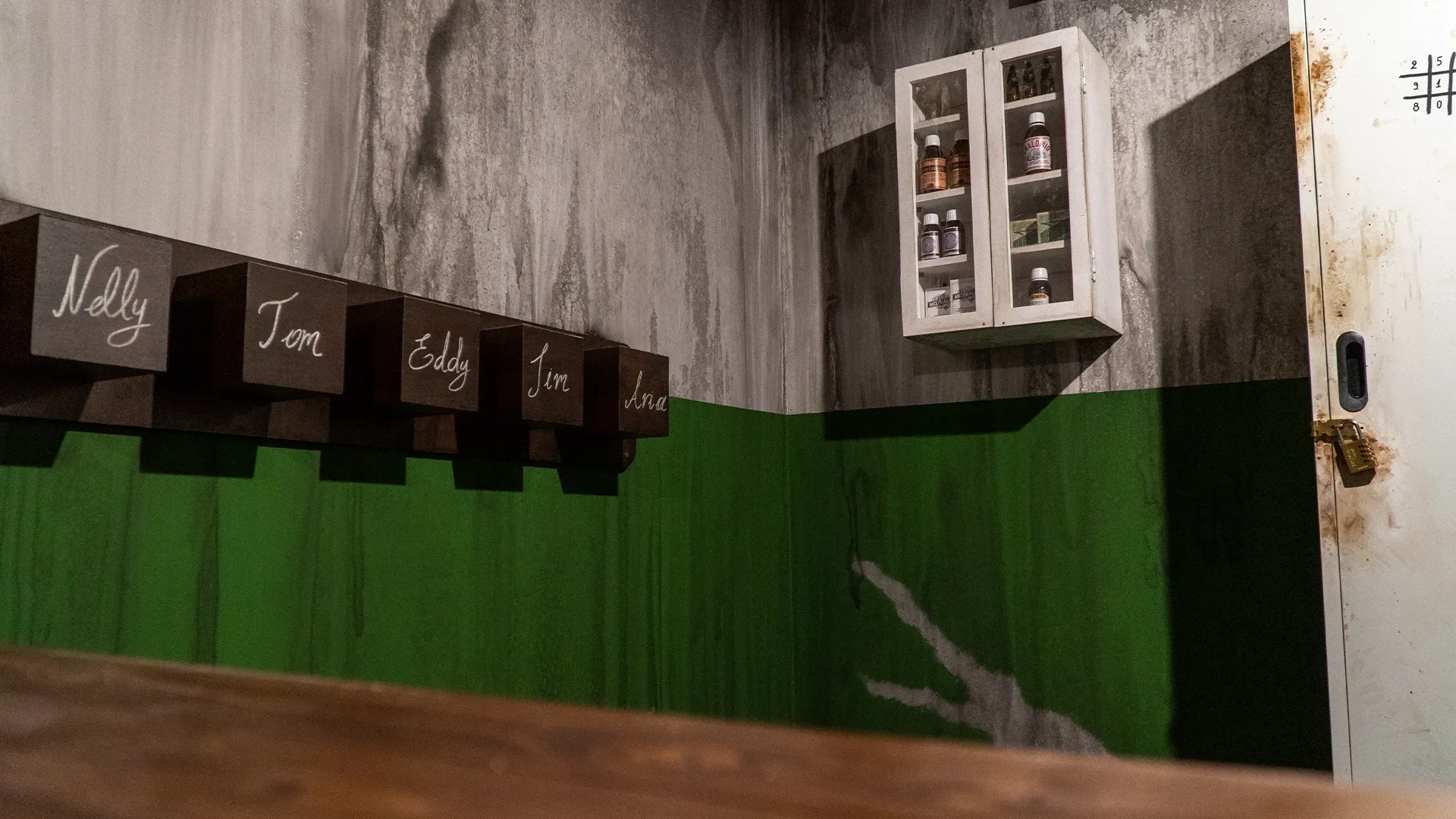 Decorado del escape room The Orphanage