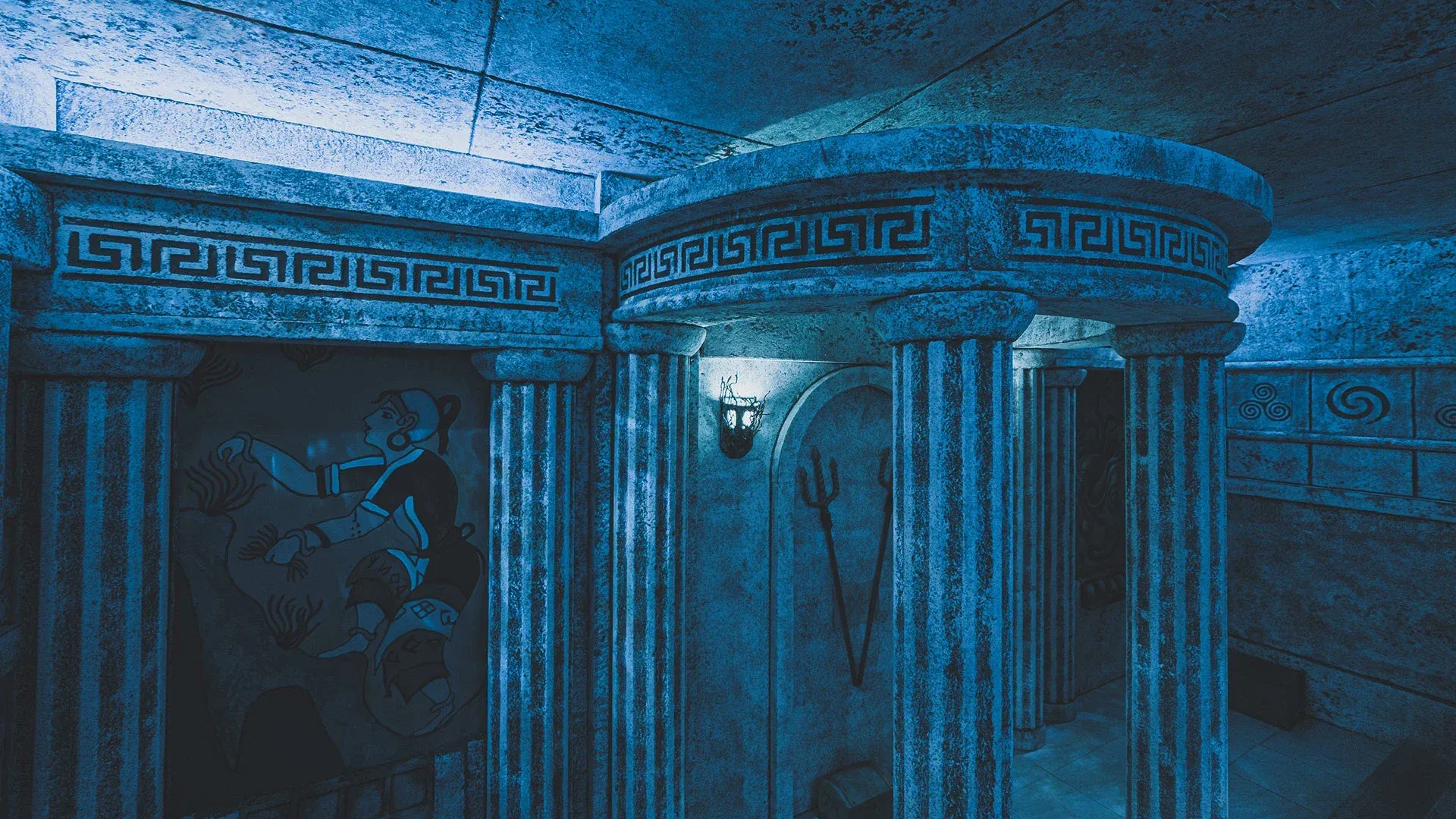 Lost City Of Atlantis escape room set