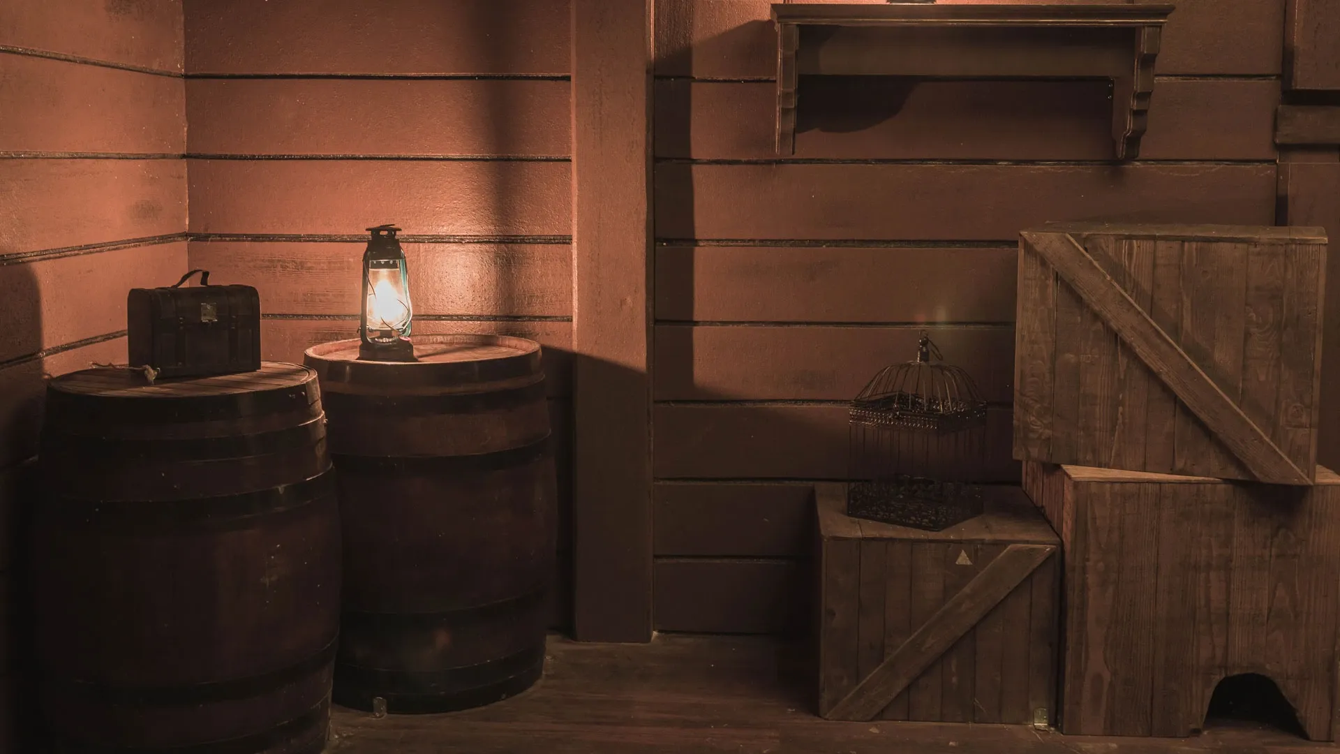 Pirates escape room set