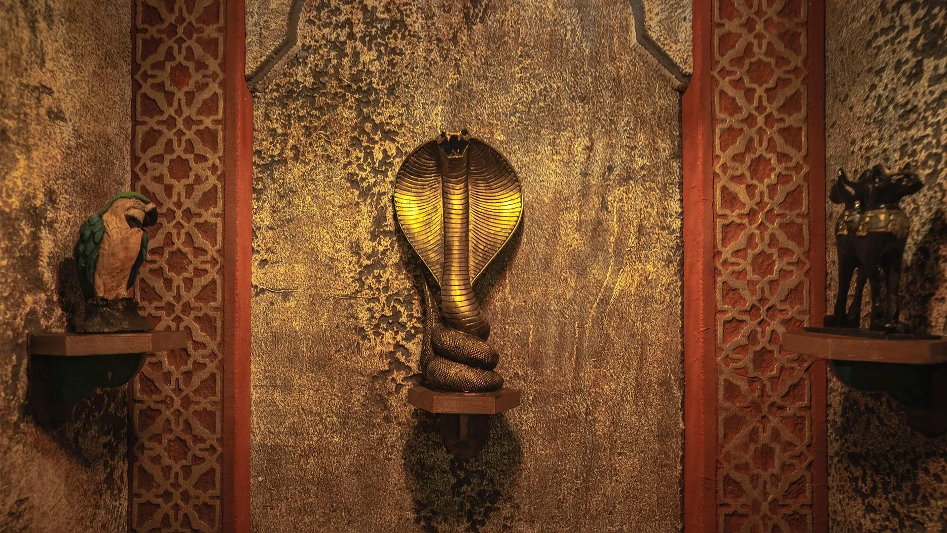 Decorado del escape room One Thousand & One Nights