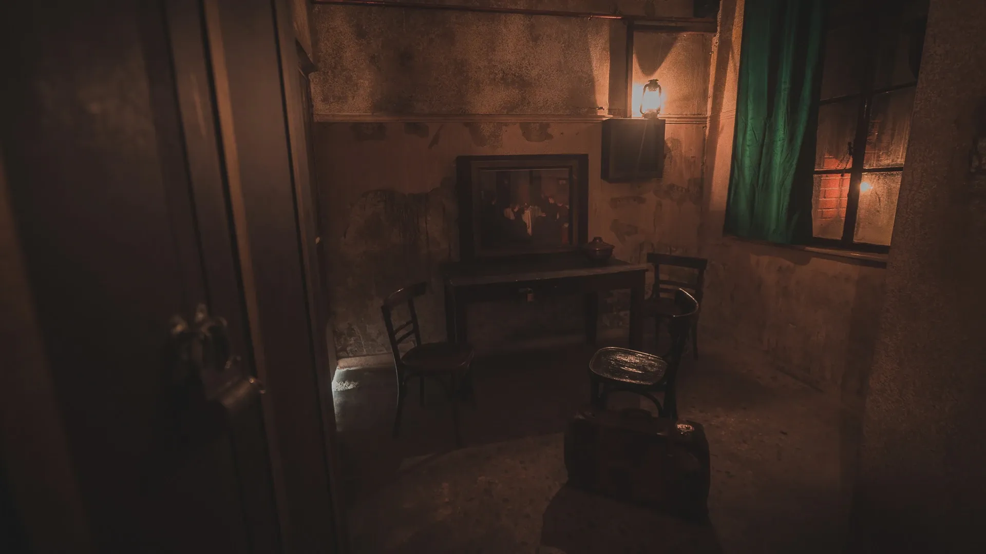 Decorado del escape room Jack The Ripper