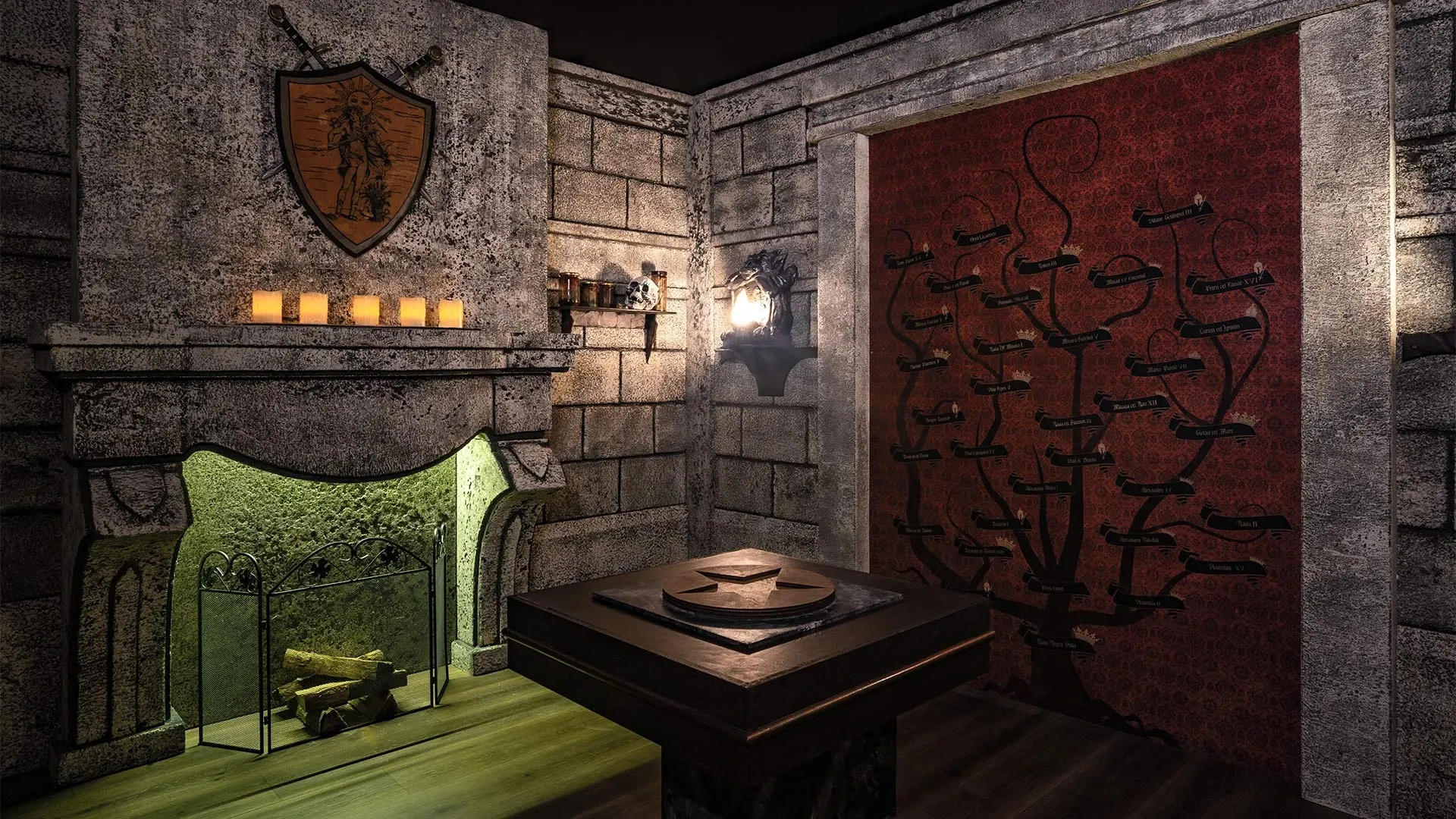 Set des Escape Rooms Dracula