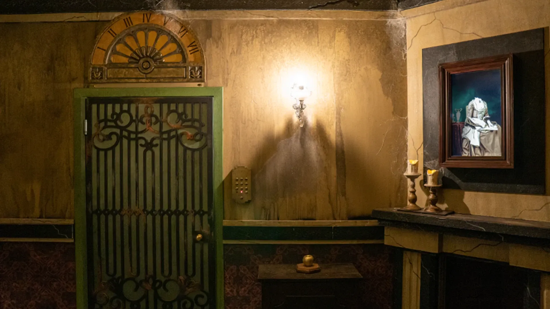 Scenografia dell'escape room Nightmare Hotel