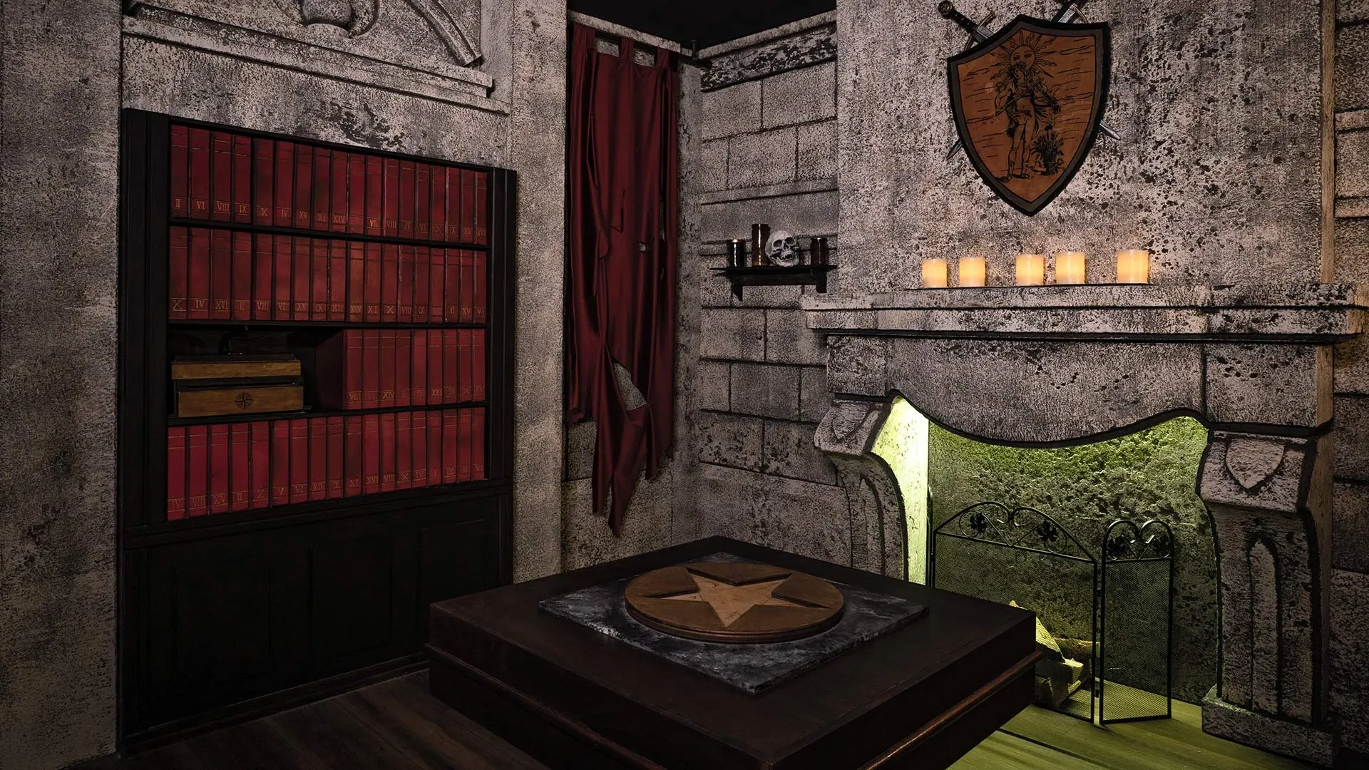 Set des Escape Rooms Dracula