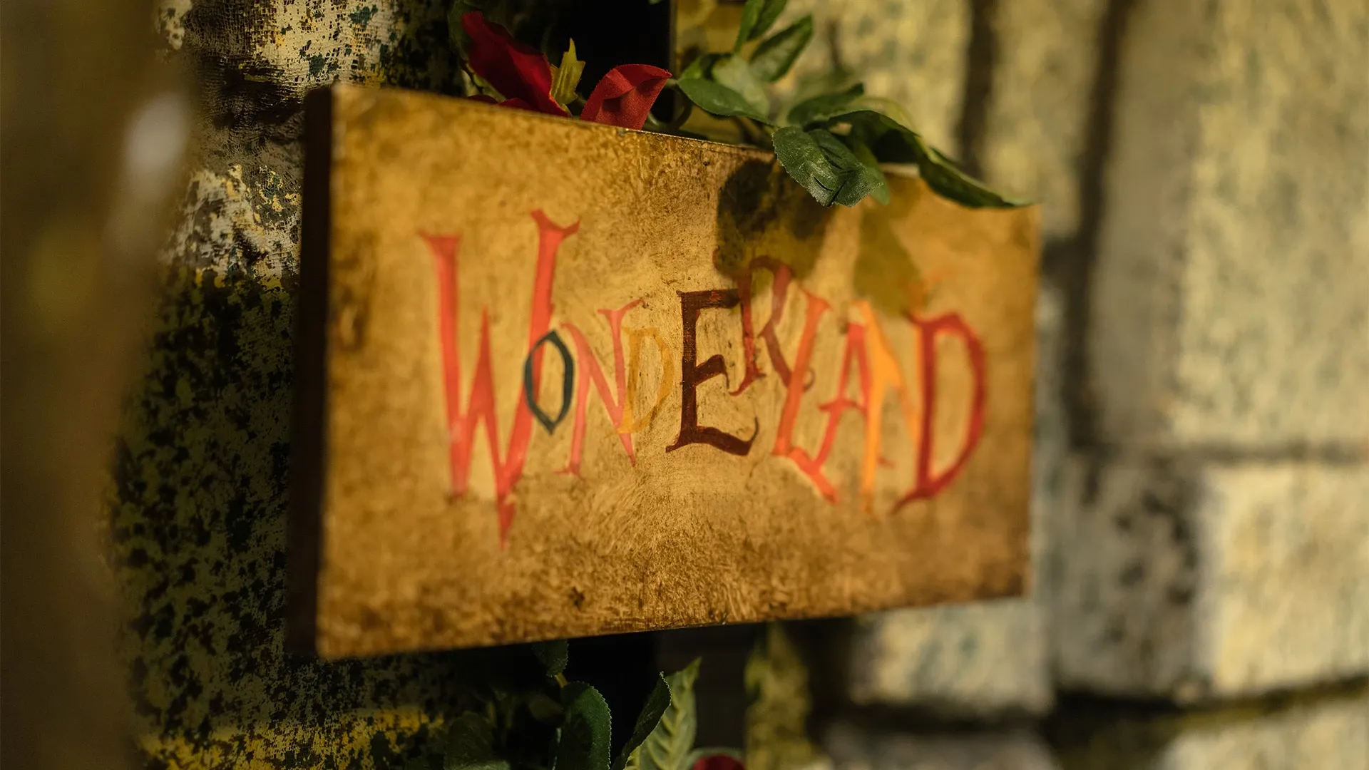 Alice In Wonderland escape room set