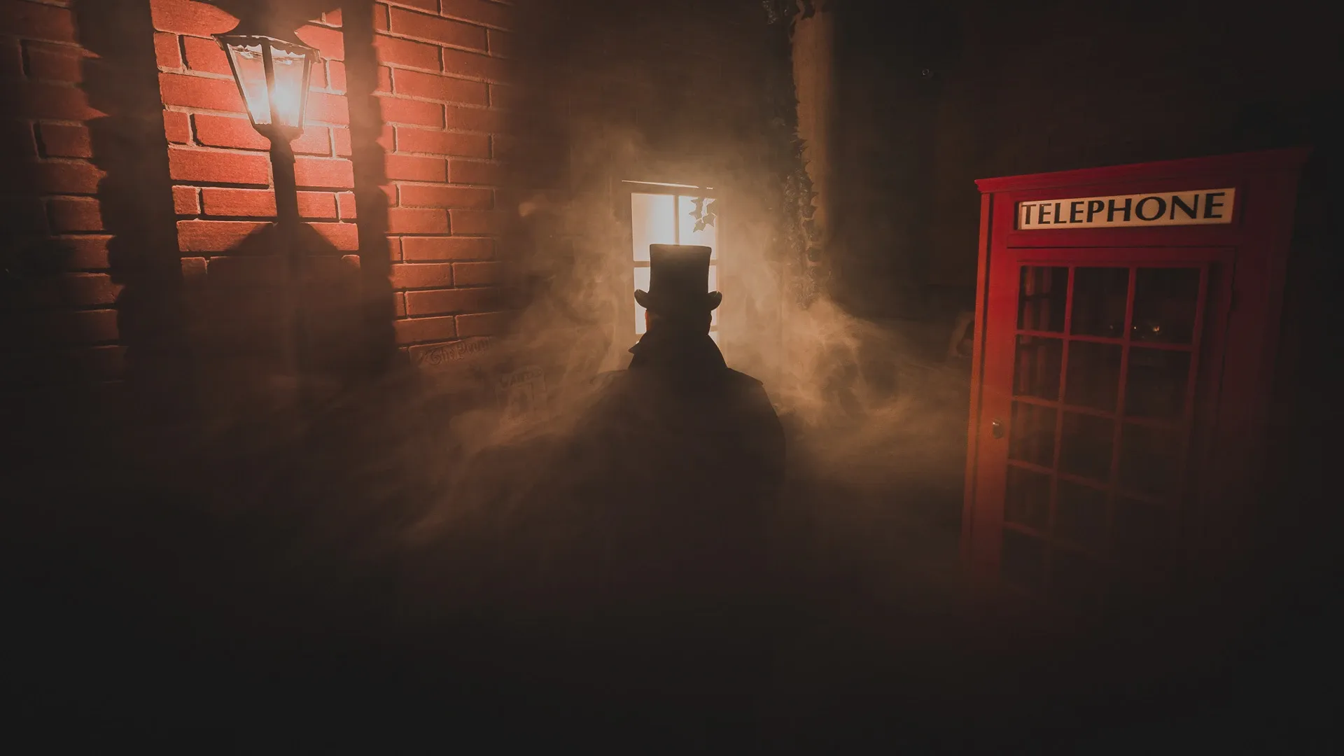 Decorado del escape room Jack The Ripper