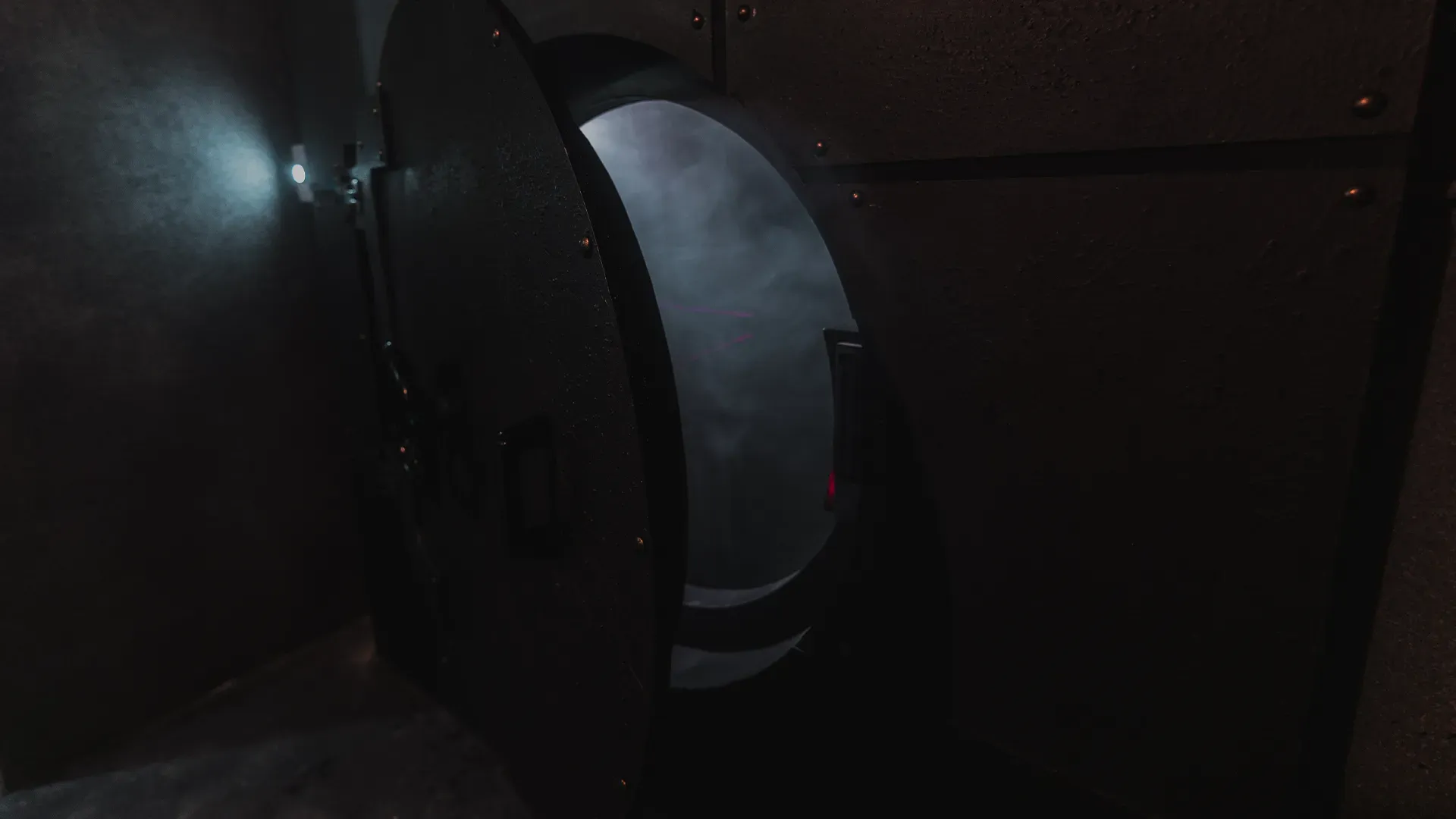 Decorado del escape room Top Secret