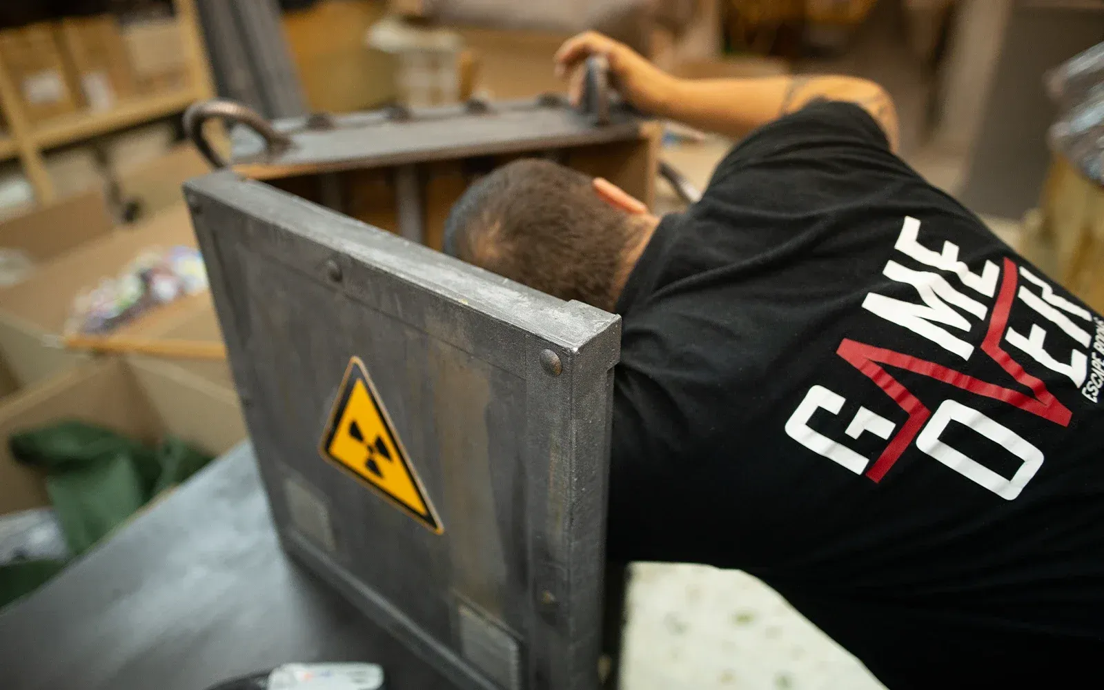 Our production site, where sets and props are built