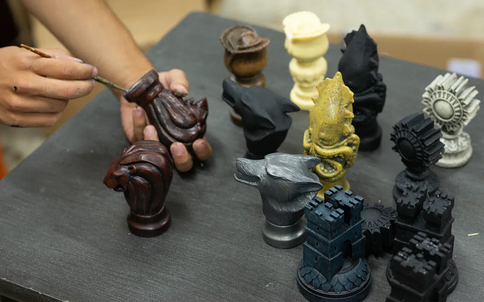 Handmade props and set construction