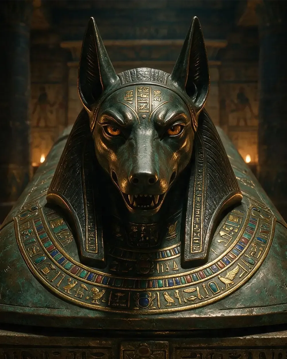 Konzeptzeichnung von The Revenge Of Anubis